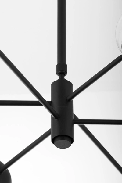 Nowoczesny Żyrandol MOKA wys. 47-69cm 3xG9 3xGU10
14W IP20 | Czarny