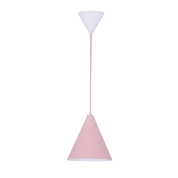 Lampa wisząca VOSS LEDEA, 50101180, różowa, 1x40W E27