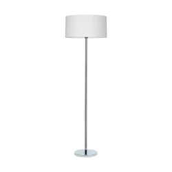 Lampa podłogowa Leila 1xE27 maks. 60W chromowany metal/przezroczysty kabel PVC/wielokolorowy papier + klosz z PCV ze wzorem krokodyla 6651028