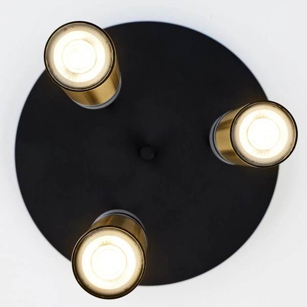 Nowoczesna Lampa wisząca ALAS wys. 35-136cm 3xG10 14W IP20 | Złoty