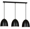 Lampa wisząca Emibig LENOX 3 Czarny / Biały 391/3
