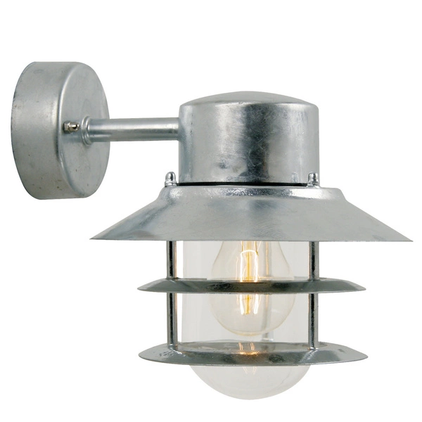 Kinkiet BLOK E27 60W Stal | Ocynkowany