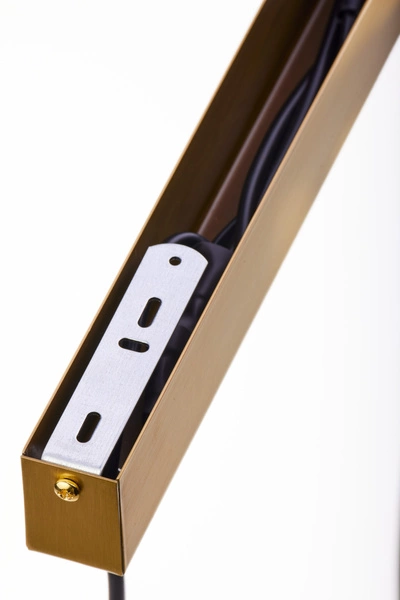 Nowoczesna Lampa wisząca ALAS wys. 120cm 6xG10 14W IP20 | Złoty