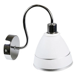 Kinkiet ELF 21-72566 chrom/biały 1x40W E14