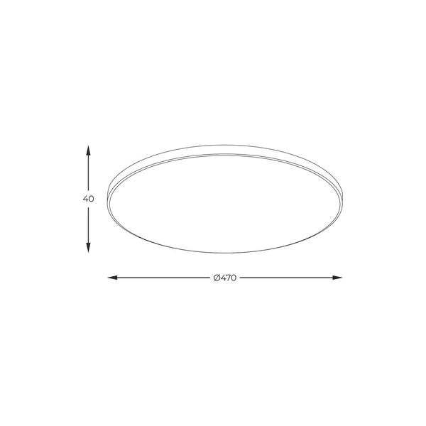 WM-C7300-M-BL VERI LAMPA SUFITOWA CZARNA/BLACK