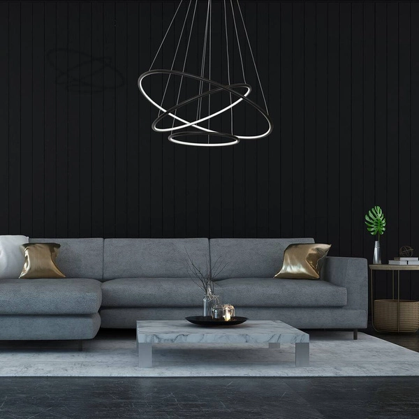 Lampa wisząca ORION BLACK III LED