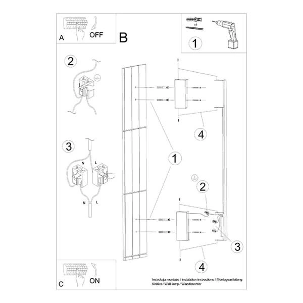 Kinkiet SAPPO M, biały, 20W LED, barwa neutralna 4000K, TH.203