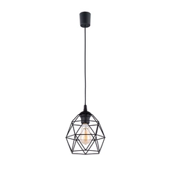 GALAXY BLACK LAMPA WISZĄCA 1 PŁ MAŁA 3190