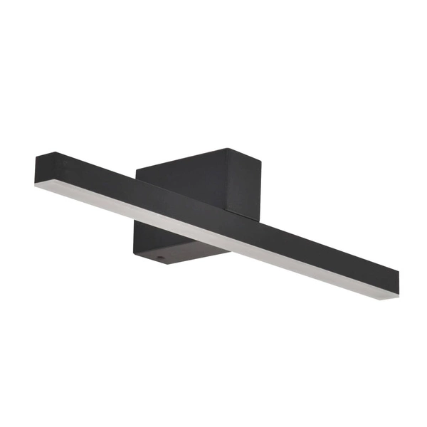 Kinkiet NEVADA M, czarny, 12W LED, barwa neutralna 4000K, IP44