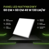 Panel LED natynkowy 60x60 40W biały PL-C05 130lm/W 4000K barwa neutralna