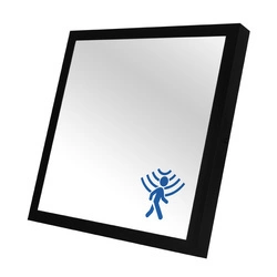 Panel Natynkowy 40x40 36W 4000K Czarny z Czujnikiem Ruchu PL-E04 PIR