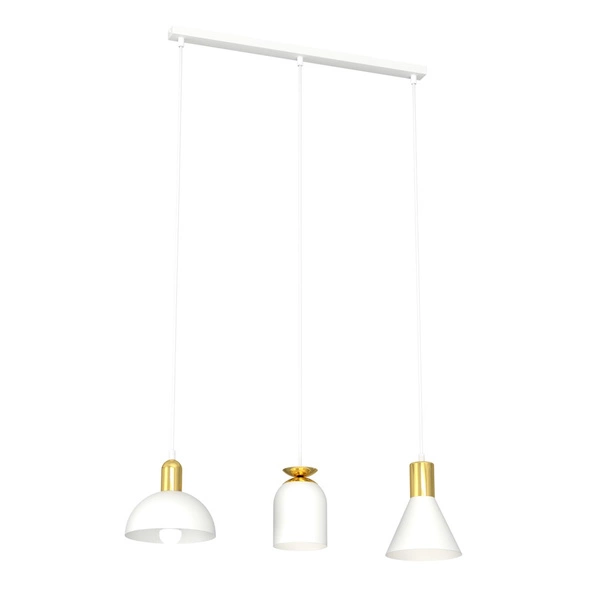 Lampa wisząca Emibig FOX 3 WH 1403/3