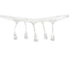 Girlanda15 metrów, biała (bez żarówek), EKO6902