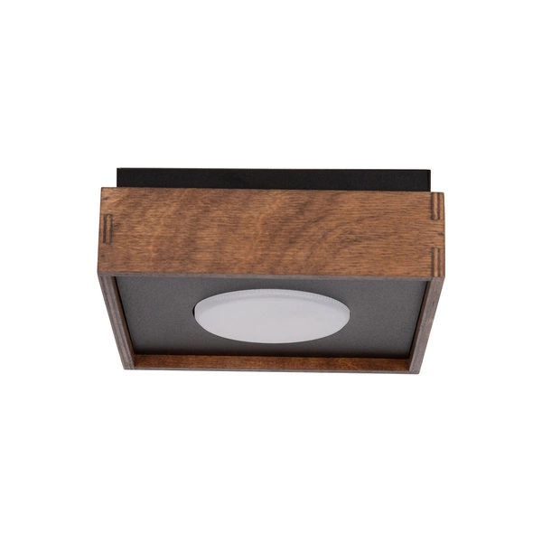 Lampa Sigma DALIA 1 plafon czarny/brąz 41000