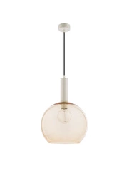 Nowoczesna Lampa wisząca LAF wys. 80cm 1xE27 15W IP20 | Biały