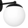 Nowoczesna lampa ścienna kinkiet LIMA BLACK 1xE14 MLP6521