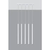 Lampa Wisząca PASTELO 5 Biała Stal, SL.0468
