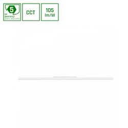 SYSTEM SHIFT CCT- LINE L OPRAWA LINIOWA 902X23X42MM 22W 100ST BIAŁY CCT SWITCH 5 LAT GW.