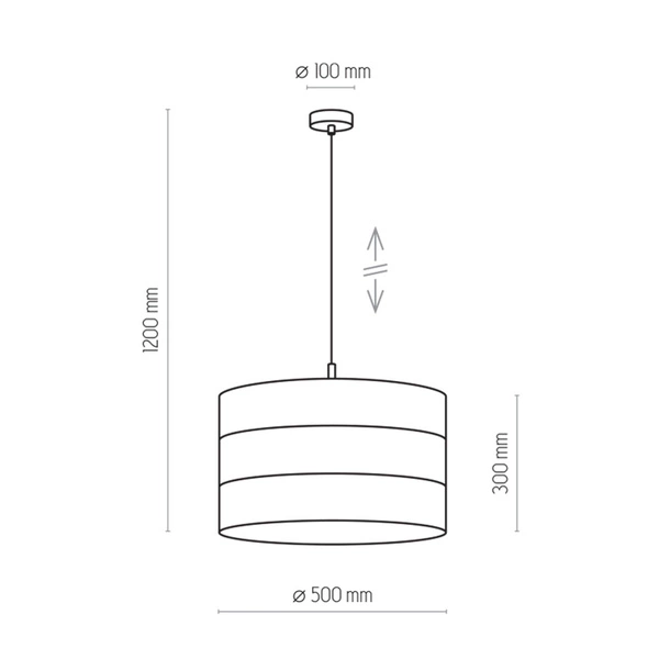 lampa wisząca TAGO BLACK 3211 3211