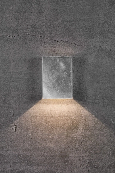 Kinkiet FOLD LED 3000K Biała ciepła Stal | Ocynkowany