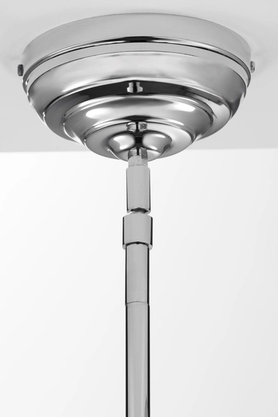 Klasyczna Lampa wisząca PLATINO wys. 166cm 1xE27 15W IP20 | nikiel błyszczący