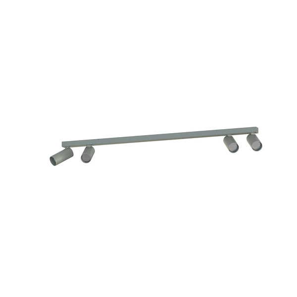 Lampa sufitowa FOURTY IV miniGU10 dług.78cm szer.4cm | Umbra gray 11467