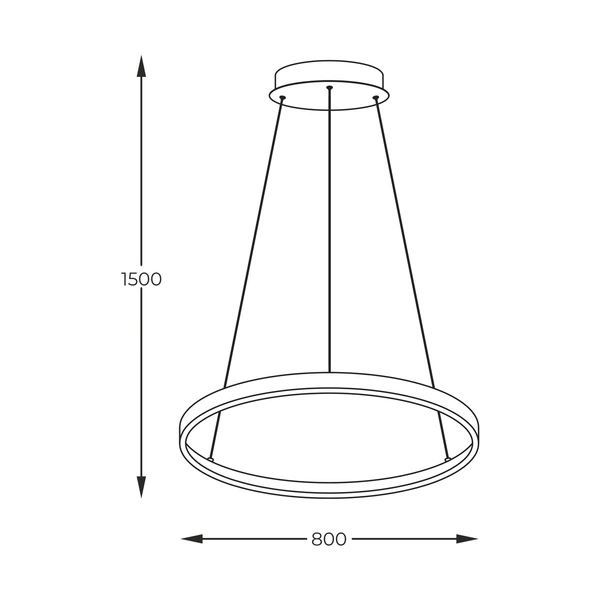 2023201-BK80 BRENO LAMPA WISZĄCA CZARNA/BLACK