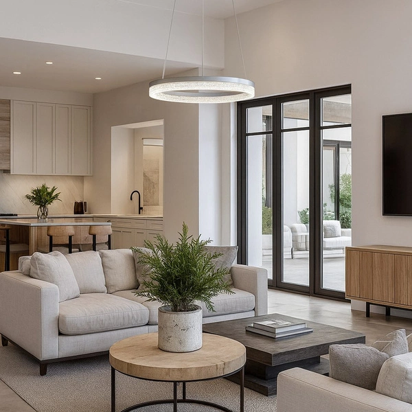 Lampa wisząca GALA SILVER 25W LED