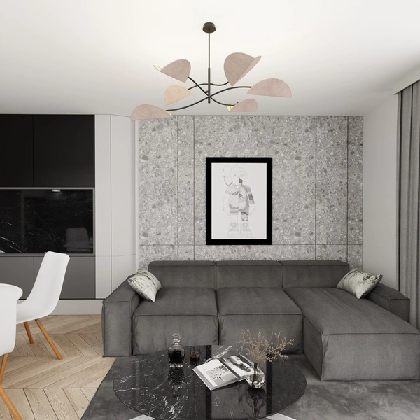 Lampa sufitowa Emibig LOTUS 6 BL GRAY 1462/6