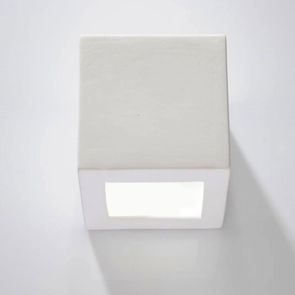 Kinkiet ceramiczny LEO SL.0005 biały (może być malowany) 1xE27