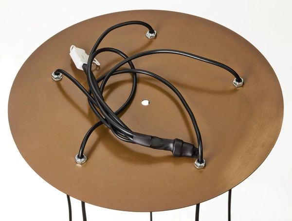 Nowoczesna Lampa wisząca ALAS wys. 35-136cm 5xG10 14W IP20 | Złoty