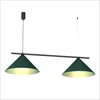 Lampa wisząca CAPITAL BLACK/GREEN 2XGX53