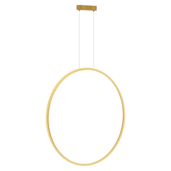 Lampa wisząca SATURNO, złota, 46W LED, barwa neutralna 4000K, ML8857