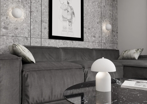 Lampa biurkowa Emibig MUSH LN2 WH 1453/LN2