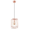 Lampa miedziana klatka ROLER II MIEDŹ 31cm