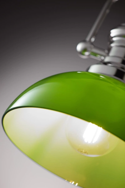 Klasyczna Lampa wisząca PLATINO wys. 166cm 1xE27 15W IP20 | nikiel błyszczący