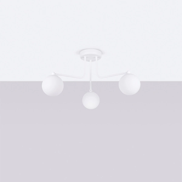 Żyrandol ASTRAL 3 biały