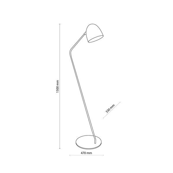 Lampa podłogowa SOHO BLACK 5037 1xE27 5037