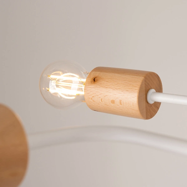 Żyrandol TIMBO 4 biały