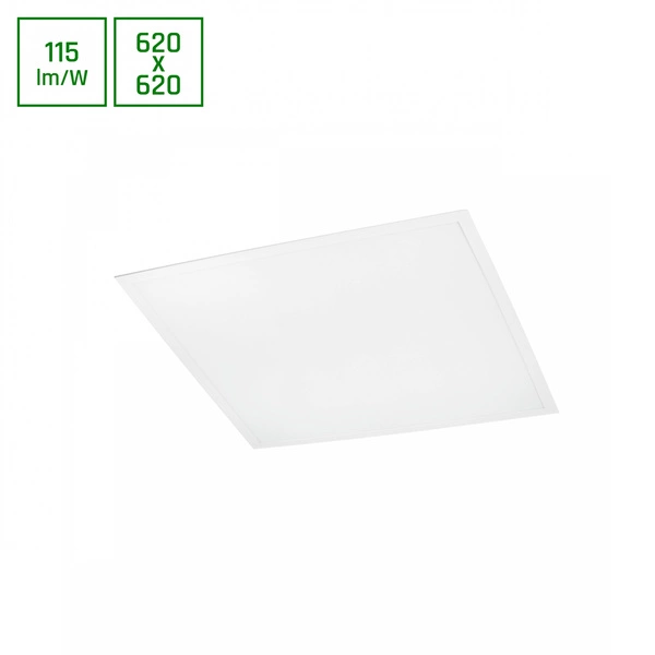 ALGINE PANEL BACKLIGHT 40W CW 230V 120st IP20      620x620x28 BIAŁY