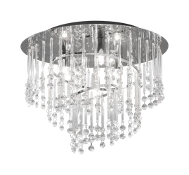 19154M TERRE LAMPA SUFITOWA CHROME