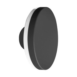 Kinkiet zewnętrzny VIANO okrągły śr. 15cm 12W LED neutralna biel 4000K | czarny