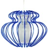 Lampa wisząca IMPERIA 52 cm 31-36561 niebieska 1x60W E27
