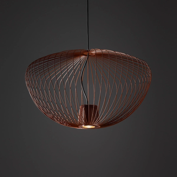 Lampa wisząca PUMPKIN M szer. 54.5cm wys.200cm GU10 R50 | Terracota 11495