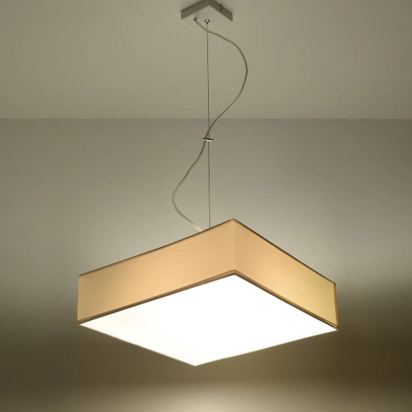 Lampa wisząca Sollux HORUS 35 Lampa PVC, Stal, biały 2 x15W LED, SL.0132