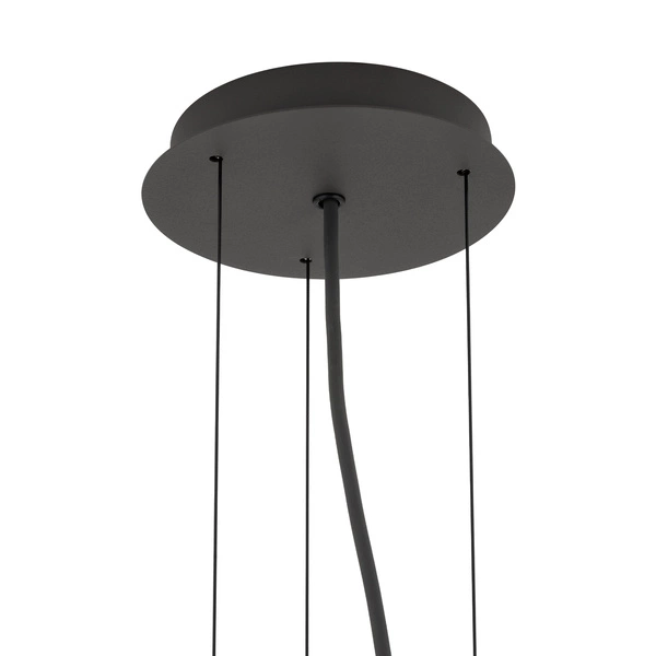 Lampa wisząca SATELLITE S szer. 38cm wys.160cm E27 | Umbra gray 11227