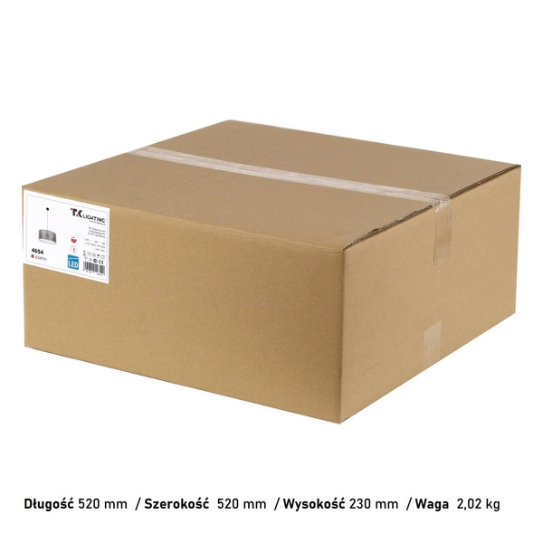 EARTH LAMPA WISZĄCA 3 PŁ 4654