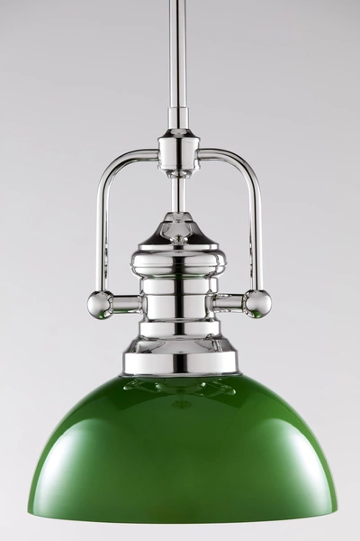 Klasyczna Lampa wisząca PLATINO wys. 166cm 1xE27 15W IP20 | nikiel błyszczący