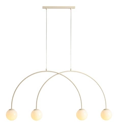 Aldex LAMPA WISZĄCA UNA 4 CREAM S 1116L9_S