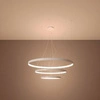 Nowoczesna lampa wisząca RIO 3, biała, 150W LED, barwa ciepła 3000K, TH.215